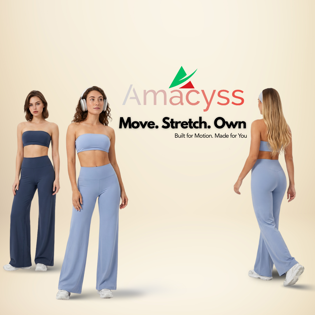 Amacssy Softmotion Straight Leg Bottoms